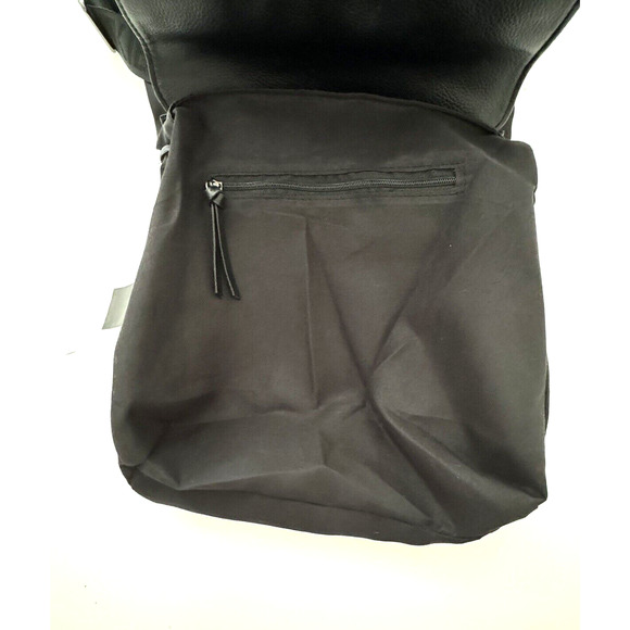 Botkier New York Trigger Backpack Small Black Polyester Lightweight Pockets NWT - Picture 9 of 12